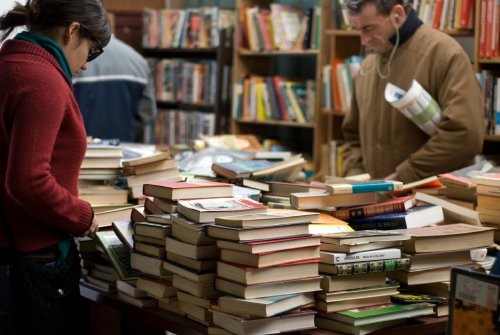 encontrar libros gratis en librerías usadas